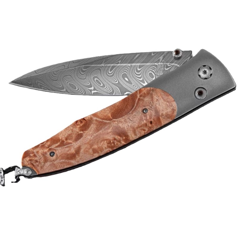 William Henry Limited Edition Woodsman Titanium Pocketknife